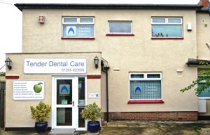 screenshot of tender dental care, clacton, essex