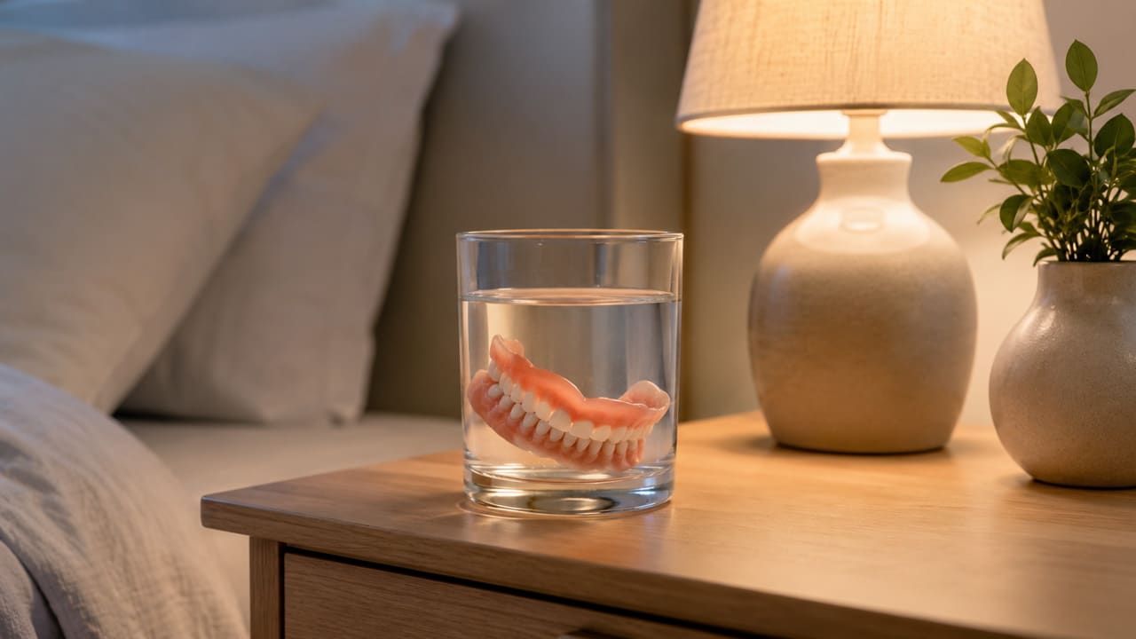 Should You Sleep in Your Dentures?