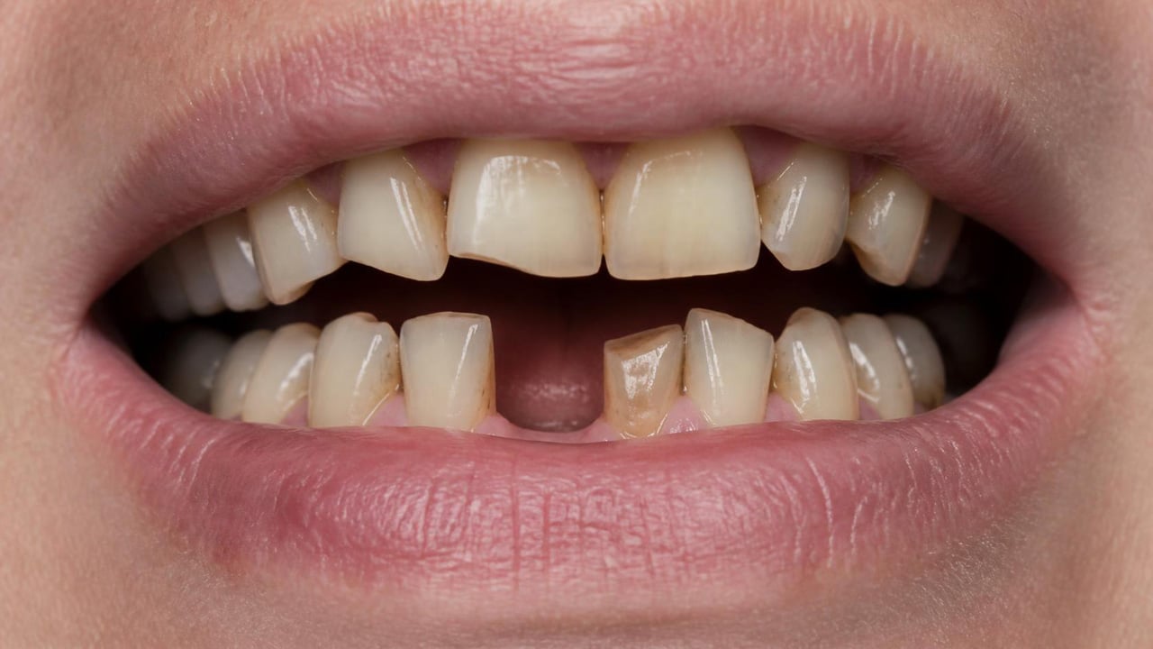 tender dental care clacton essex before full mouth rehabilitation