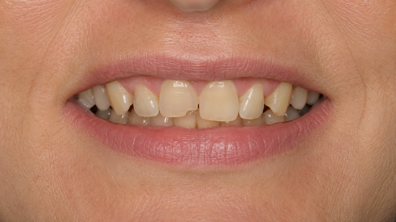 tender dental care clacton essex before smile makeover